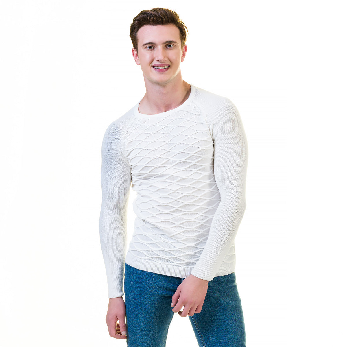 White European Wool Luxury Zippered With Sweater Jacket Warm Winter Tailor Fit - Image 2