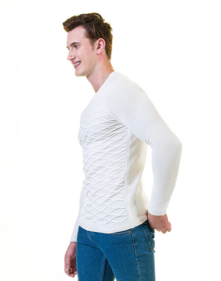 White European Wool Luxury Zippered With Sweater Jacket Warm Winter Tailor Fit