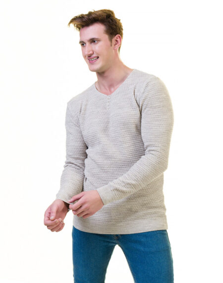 Simple Grey European Wool Luxury Zippered With Sweater Jacket Warm Winter Tailor Fit
