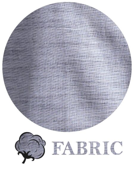 Grey Dark Purple Men's Slim Fit French Cuff Dress Shirts with Cufflink Holes - Casual and Formal - Amedeo Exclusive
