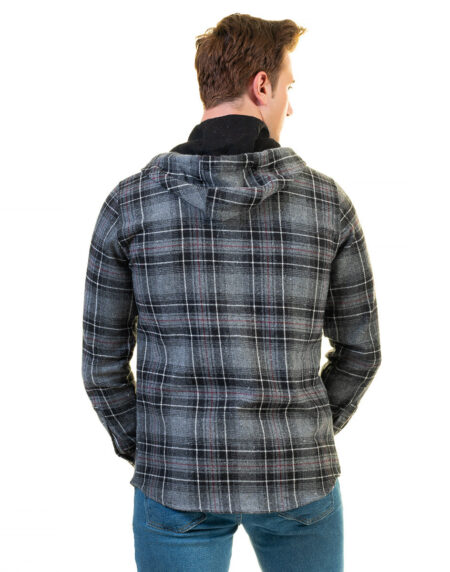 European Wool Luxury Zippered With Hoodie Sweater Jacket Warm Winter Tailor Fit