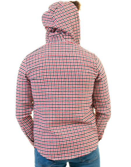 European Wool Luxury Zippered With Hoodie Sweater Jacket Warm Winter Tailor Fit