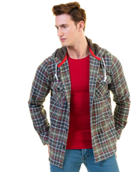 European Wool Luxury Zippered With Hoodie Sweater Jacket Warm Winter Tailor Fit