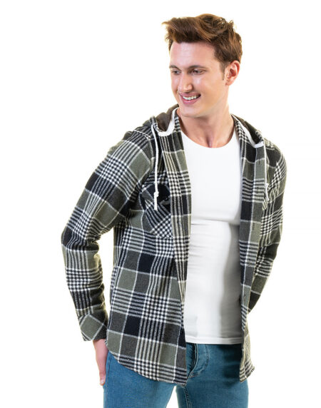 European Wool Luxury Zippered With Hoodie Sweater Jacket Warm Winter Tailor Fit
