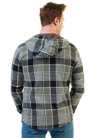 European Wool Luxury Zippered With Hoodie Sweater Jacket Warm Winter Tailor Fit