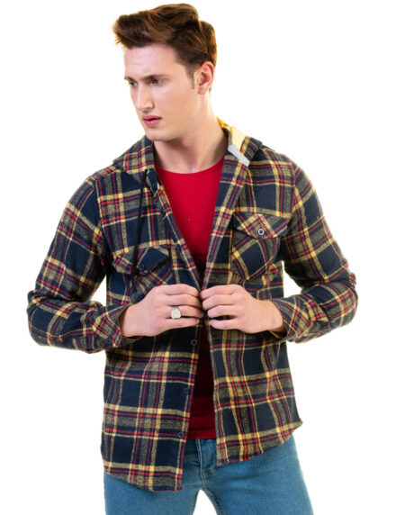 European Wool Luxury Zippered With Hoodie Sweater Jacket Warm Winter Tailor Fit