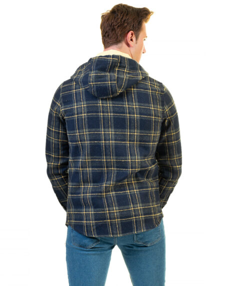 European Wool Luxury Zippered With Hoodie Sweater Jacket Warm Winter Tailor Fit