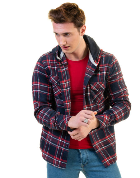 European Wool Luxury Zippered With Hoodie Sweater Jacket Warm Winter Tailor Fit