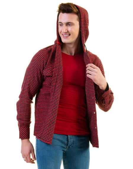 European Wool Luxury Zippered With Hoodie Sweater Jacket Warm Winter Tailor Fit