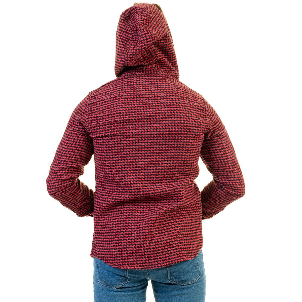 European Wool Luxury Zippered With Hoodie Sweater Jacket Warm Winter Tailor Fit - Image 4