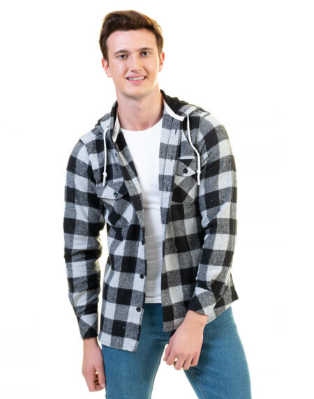 European Wool Luxury Zippered With Hoodie Sweater Jacket Warm Winter Tailor Fit