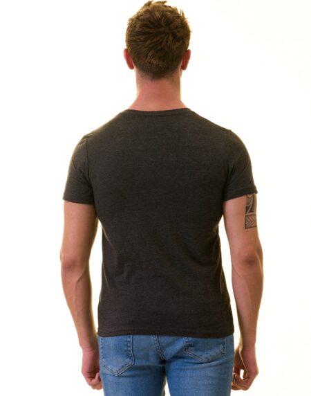 Smoke Gray European T-Shirt – Premium Cotton Crew Neck Short Sleeve Men’s T-Shirt