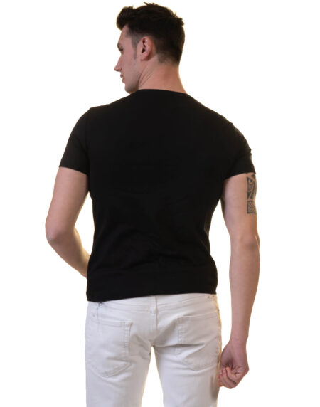 Black European Made Premium Quality T-Shirt – Crew Neck Short Sleeve T-Shirts