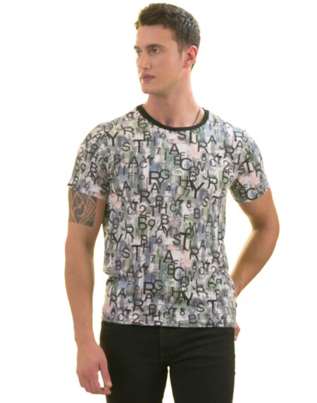 mens khaki t shirt