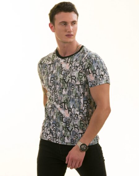 khaki t shirt mens 