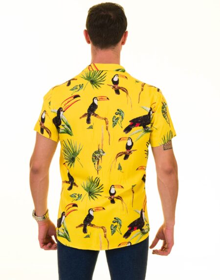 Multi-Color European Made Hawaiian Summer Shirt for Men – Premium Design