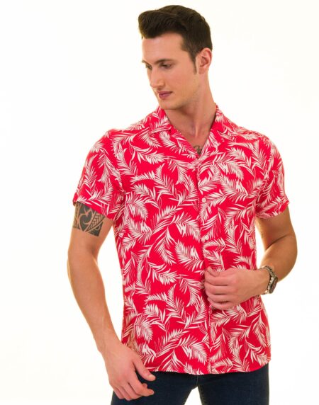Multi-Color European Made Hawaiian Summer Shirt for Men – Premium Quality