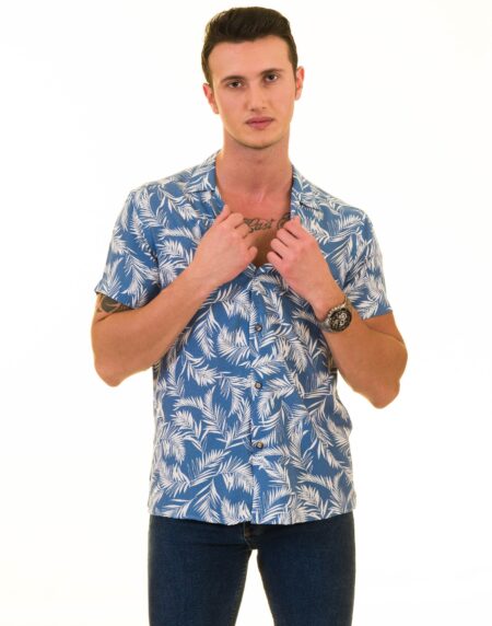 Multi-Color European Made Hawaiian Summer Shirt for Men – Premium Quality