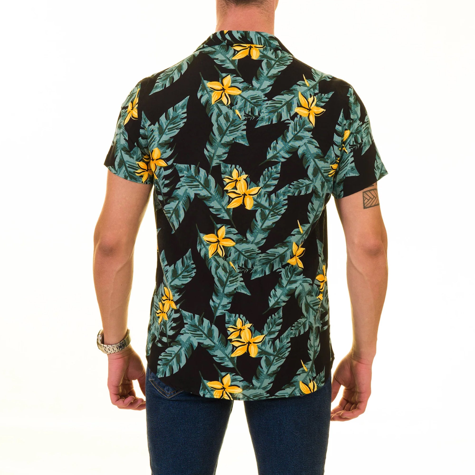 Men’s Multi-Color Hawaiian Summer Shirt - European Made & Designed - Image 2