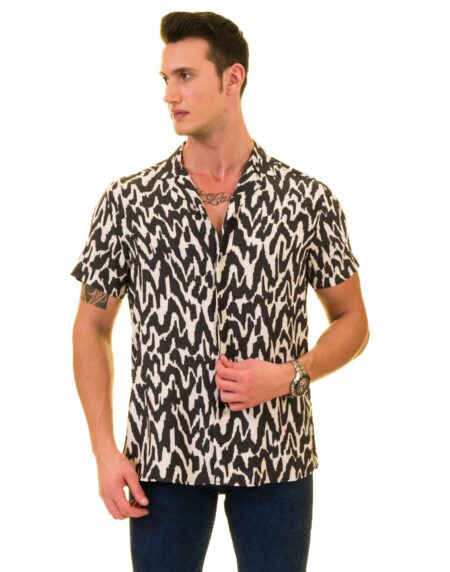 Men’s Multi-Color Hawaiian Summer Shirt – European Made & Designed
