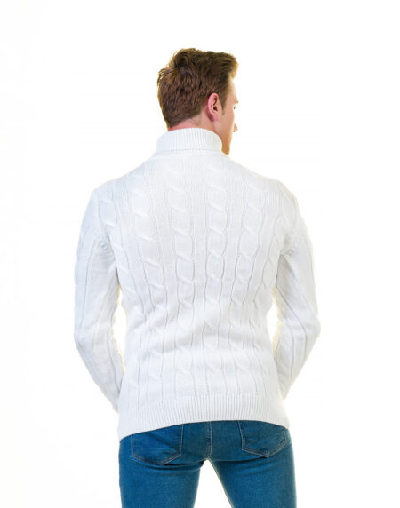 European Wool Luxury Zippered With Sweater Jacket Warm Winter Tailor Fit