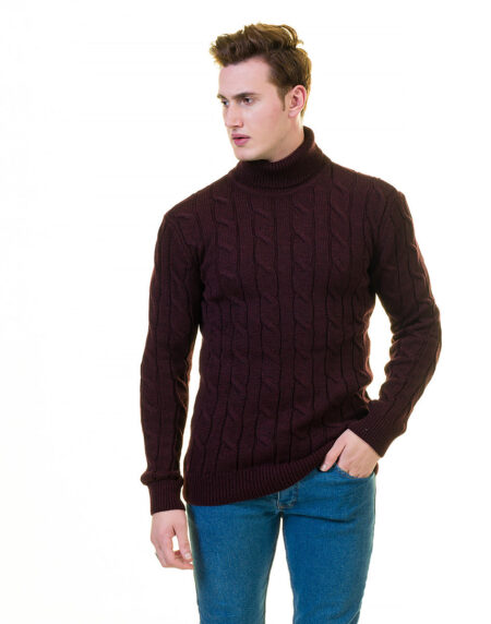 European Wool Luxury Zippered With Sweater Jacket Warm Winter Tailor Fit
