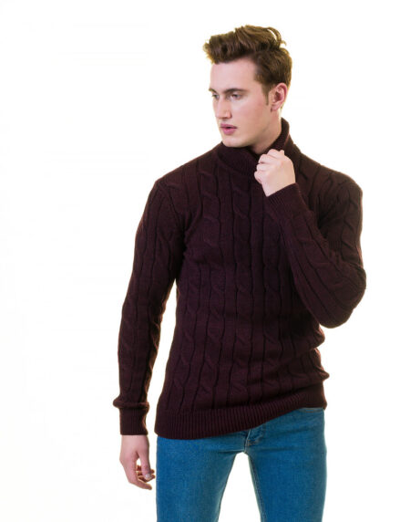 European Wool Luxury Zippered With Sweater Jacket Warm Winter Tailor Fit