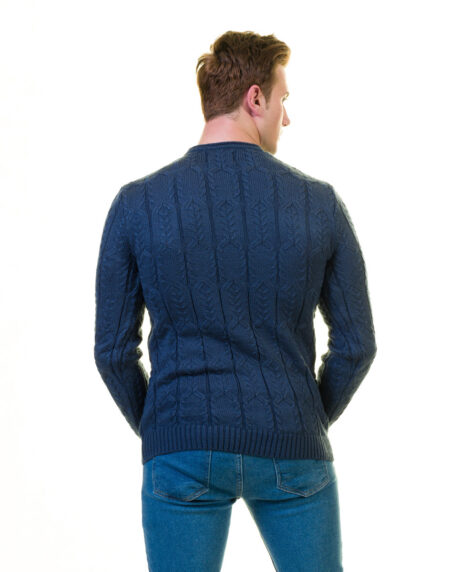 European Wool Luxury Zippered With Sweater Jacket Warm Winter Tailor Fit