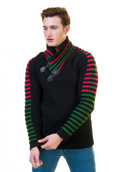 European Wool Luxury Zippered With Sweater Jacket Warm Winter Tailor Fit