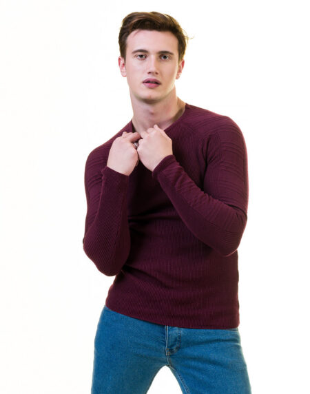 European Wool Luxury Zippered With Sweater Jacket Warm Winter Tailor Fit