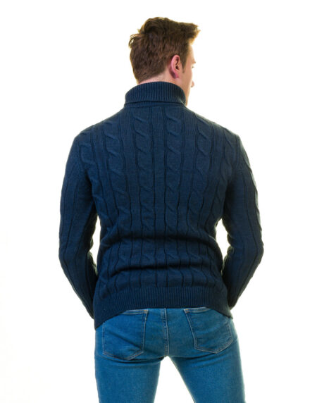 European Wool Luxury Zippered With Sweater Jacket Warm Winter Tailor Fit