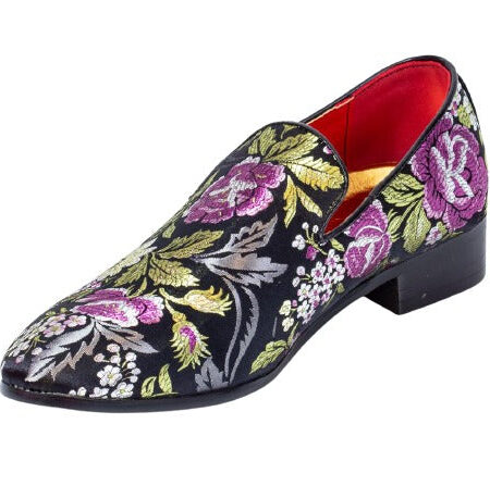Premium Black Multicolor Loafers for men designer slip on casual / dress shoes – Luxury Leather