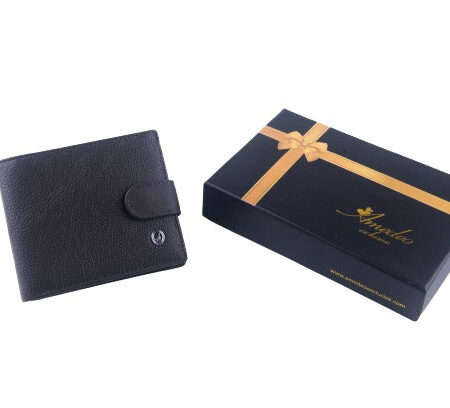 Brown Genuine leather wallet for men – Slim Luxury Purse