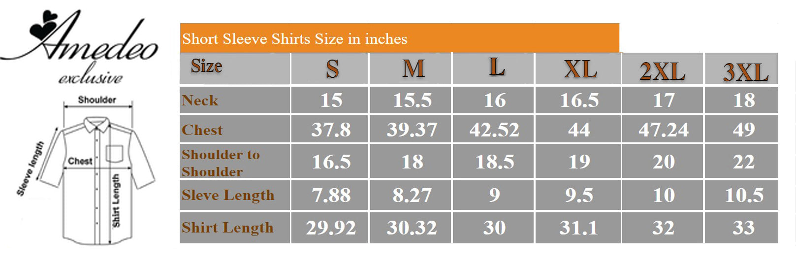 Men's Button down Tailor Fit Soft 100% Cotton Short Sleeve Dress Shirt White casual And Formal - Amedeo Exclusive