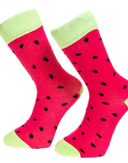 Pink Printed-European Made – Egyptian Cotton Socks – Premium Cotton Fun socks with Soft Elastic