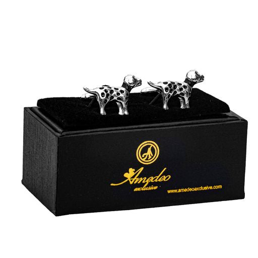 Silver Dolmations Mens Stainless Steel Square Cufflinks for Shirt with Box - Hand Crafted Perfect Gift - Image 2