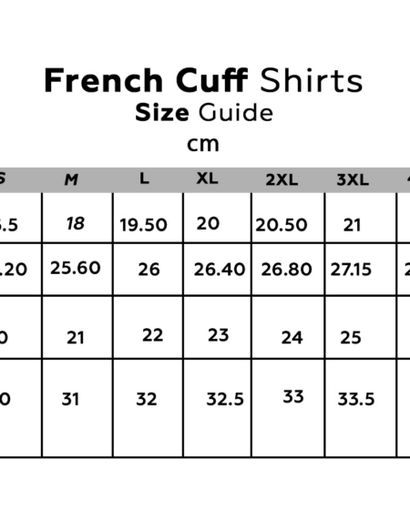 White & Black Paisley French Cuff Shirt — Classic Print, Slim Fit